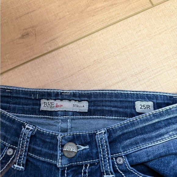 BKE Women's Boot Cut Jeans in Deep Blue - Picture 2 of 3